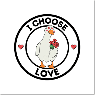 I Choose Love Posters and Art